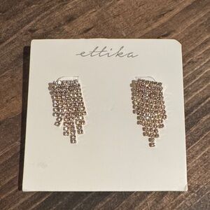 Ettika Gold Cascading Earrings